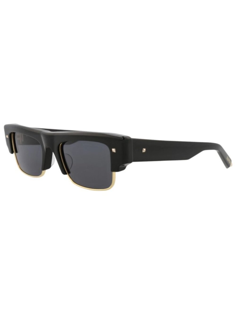 New Valentino Women's Sunglasses Square Rectangle Acetate Metal Frame Unisex